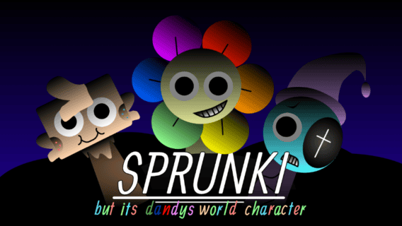 Sprunki but Dandy's World Characters