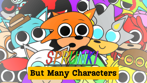 Sprunki But Many Characters