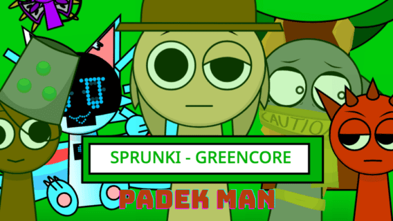 Sprunki Greencore: Padek Man