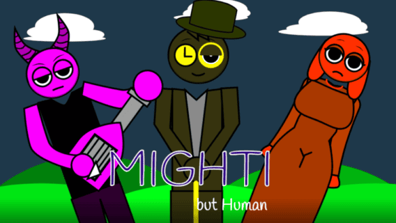 Sprunki Mighti But Human