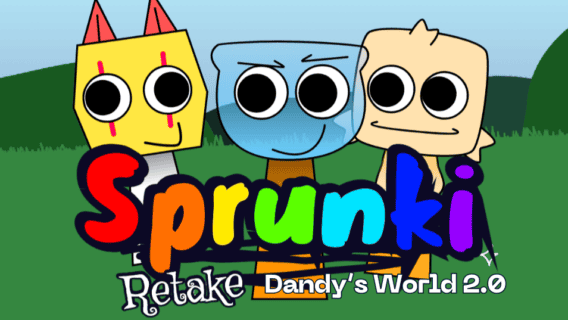 Sprunki Retake: Dandy's World 2.0